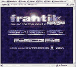 1999 Frantik Music website